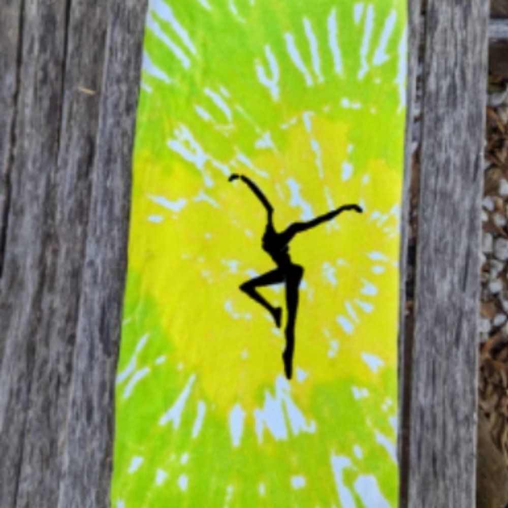 LAST ONE! NEW Dave Matthews Band Tie Dye Pool Beach Towel BLUE GREEN YELLOW DMB